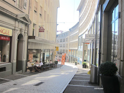 street in Lausanne