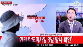 North Korea fires missile over Japan 