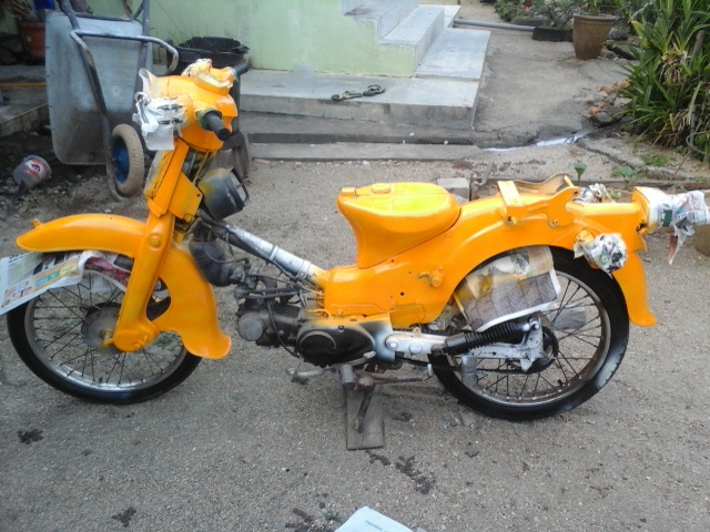 I AM JAA Cat  Balik Motor  Honda C70 