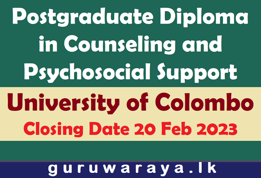 Postgraduate Diploma in Counseling and Psychosocial Support