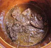 cooking crock pot chicken mole