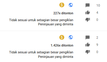  eeh beberapa ketika kemudian lambang dollarnya jadi kuning Cara Mengatasi Tanda Dollar Video Youtube Berubah Makara Warna Kuning