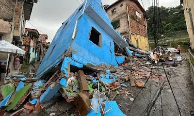 foto: Prédio desaba em Salvador