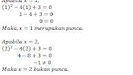 Contoh Soalan Persamaan Linear Kaedah Penghapusan