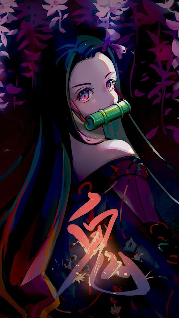 Papel de parede da Nezuko Kamado do anime Kimetsu no Yaiba | wallpaper da Nezuko Kamado em HD