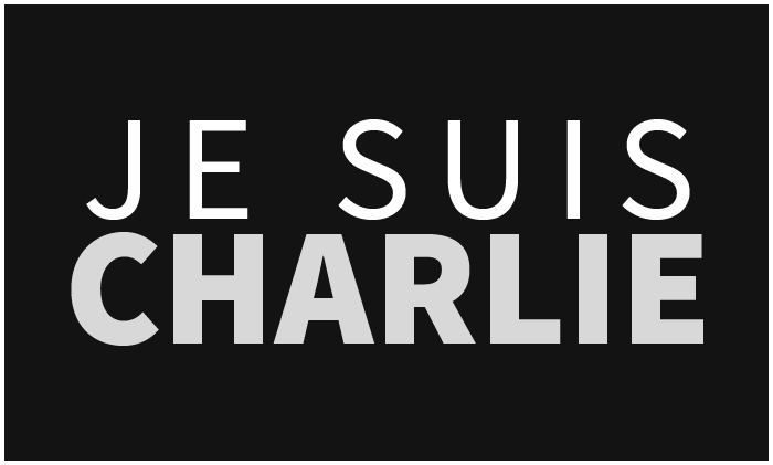 Poster, logo de Je suis Charlie. Atentado terrorista a la revista francesa Charlie Hebdo | Ximinia