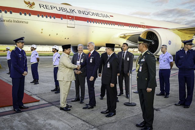 Hadiri KTT BRICS, Presiden Prabowo Tiba di Rio de Janeiro  