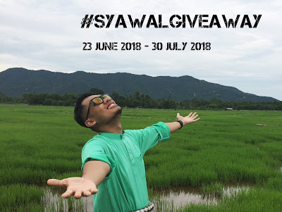 #SyawalGiveaway - My First Giveaway, 2018, Blogger Giveaway, Hadiah,
