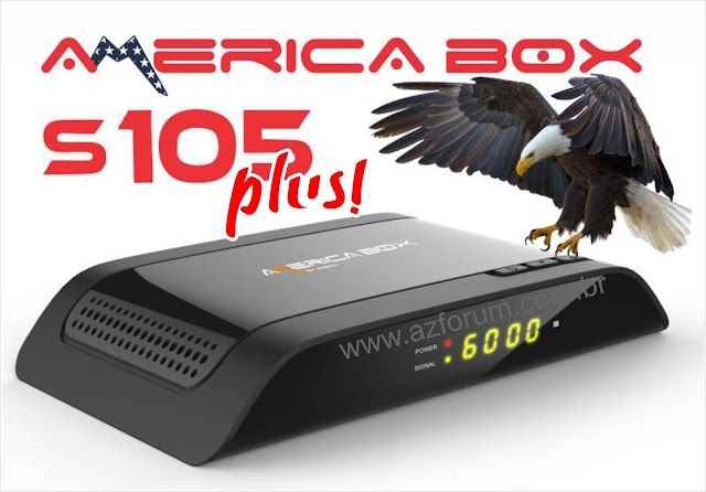 AMERICABOX S105 PLUS NOVA ATUALIZAÇÃO V1.04 - 22/06/2017