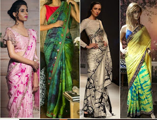 Shibori Sarees