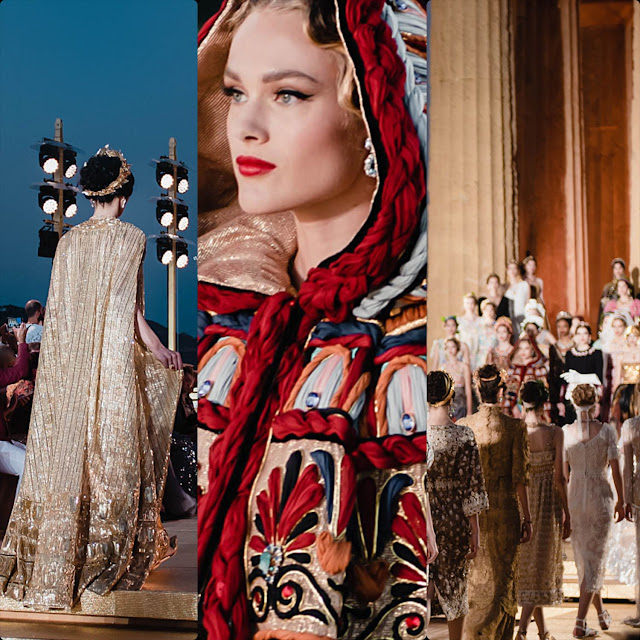 Dolce & Gabbana Alta Moda, Agrigento, Temple of Concordia Sicily Fall Winter 2019-2020 by RUNWAY MAGAZINE