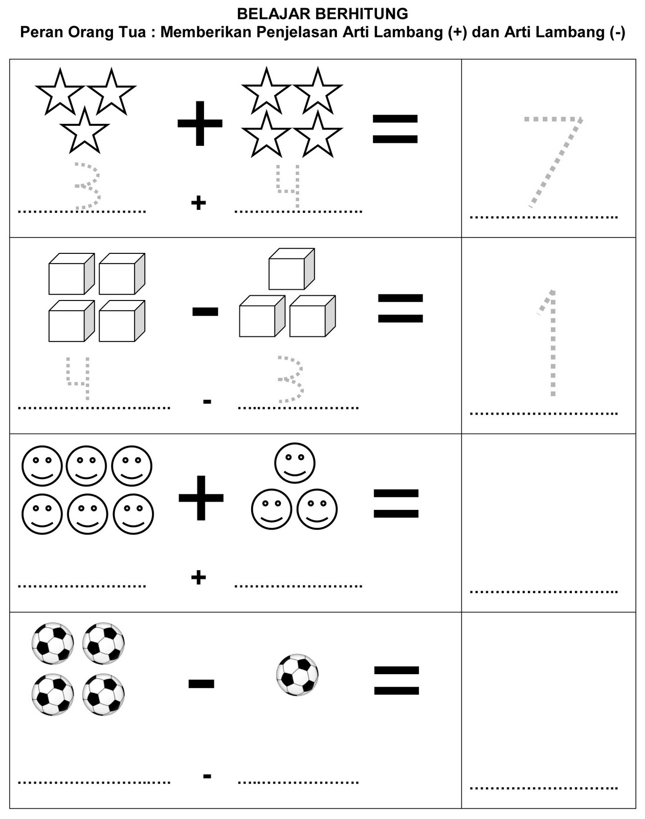 Belajar Menghitung Cepat Untuk anak TK | Dunia Matematika