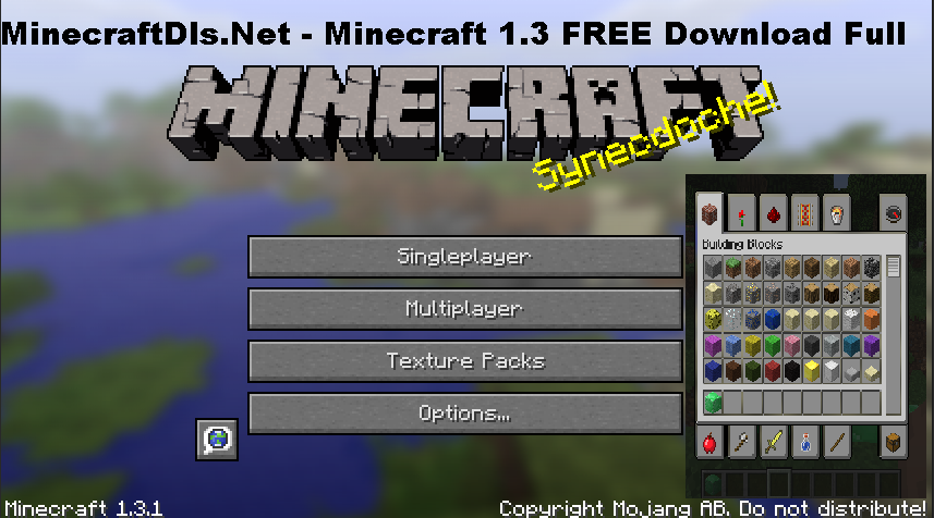 Minecraft 1.3.1 - Download | New Update FULL Client ...