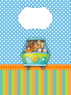 Scooby Doo Party: Free Printable Candy Bar Labels.