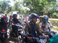 Suasana Jalan saat Gebyar Kupatan