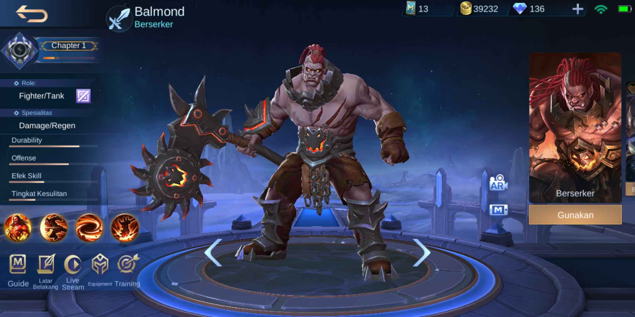 Tips Cara Main Hero Balmond Terbaru Agustus 2020 Beserta Build, Spell