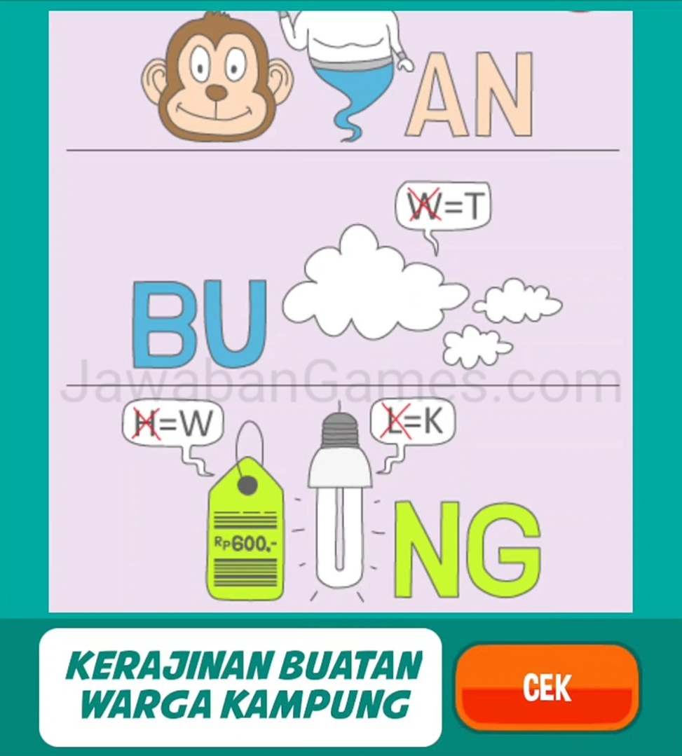 kunci Jawaban tebak gambar level 5