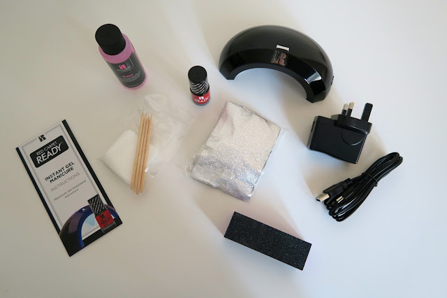 Red Carpet Ready: At home Gel nail kit by What Laura did Next