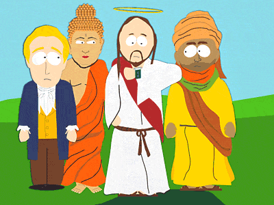 jesus on the cross cartoon. Cartoon South Park