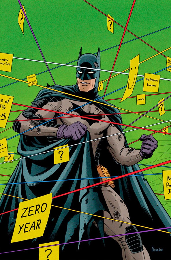 Fashion and Action: Batman Zero Year Cover Variant Art by Paolo Rivera