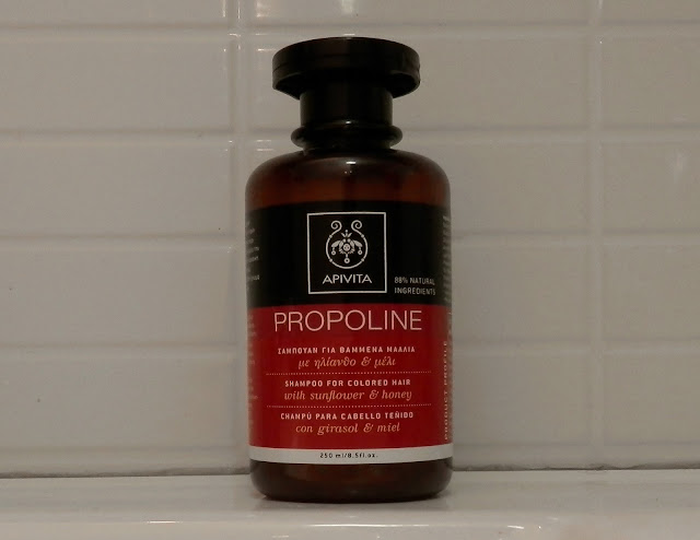 opinión review champu propoline apivita cabello teñido girasol miel