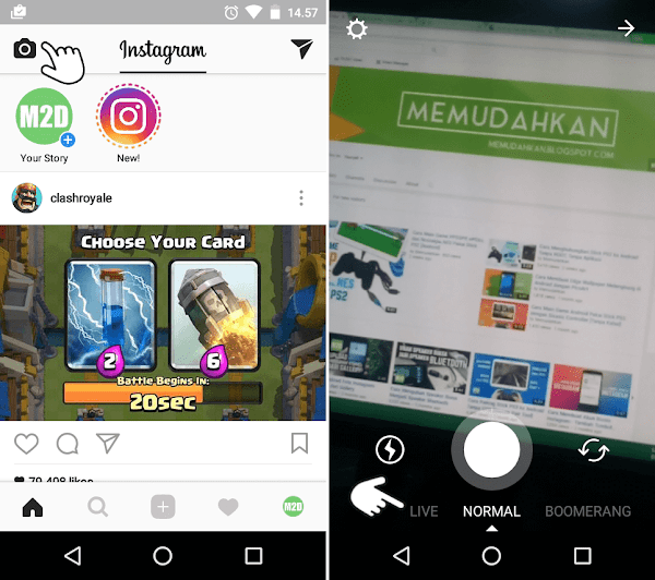  Instagram menghadirkan fitur siaran eksklusif atau live video secara global  Teknik LIVE di Instagram Android: Siaran Langsung dari Ponsel Anda