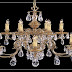 12 lights cast brass chandelier ideas