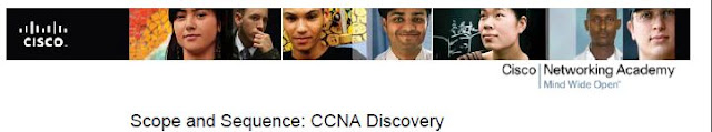 CCNA Discovery : Scope and Sequence
