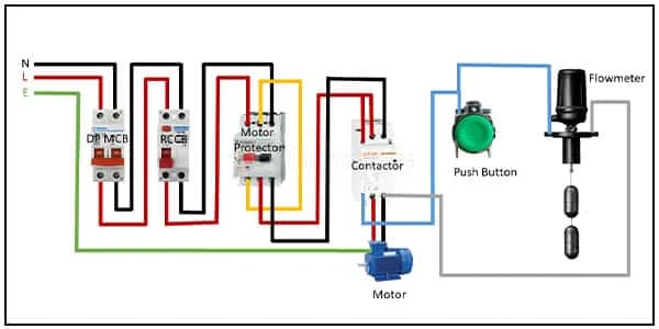Float switch wiring diagram for water pump