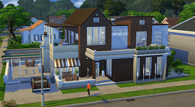 Sims 4 Factory Converted Home