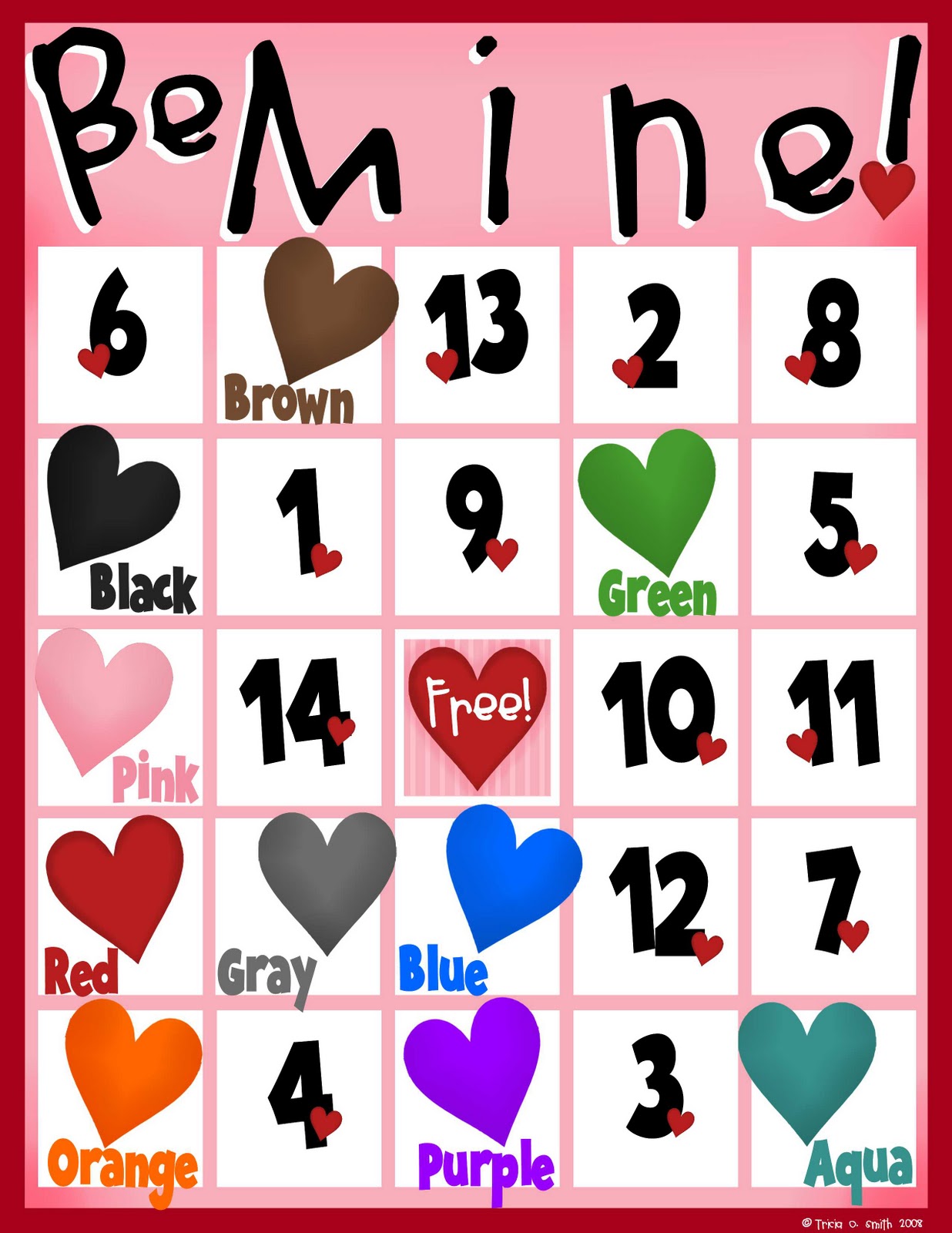 Download Prepared NOT Scared!: Valentine's Day Bingo for Preschoolers!