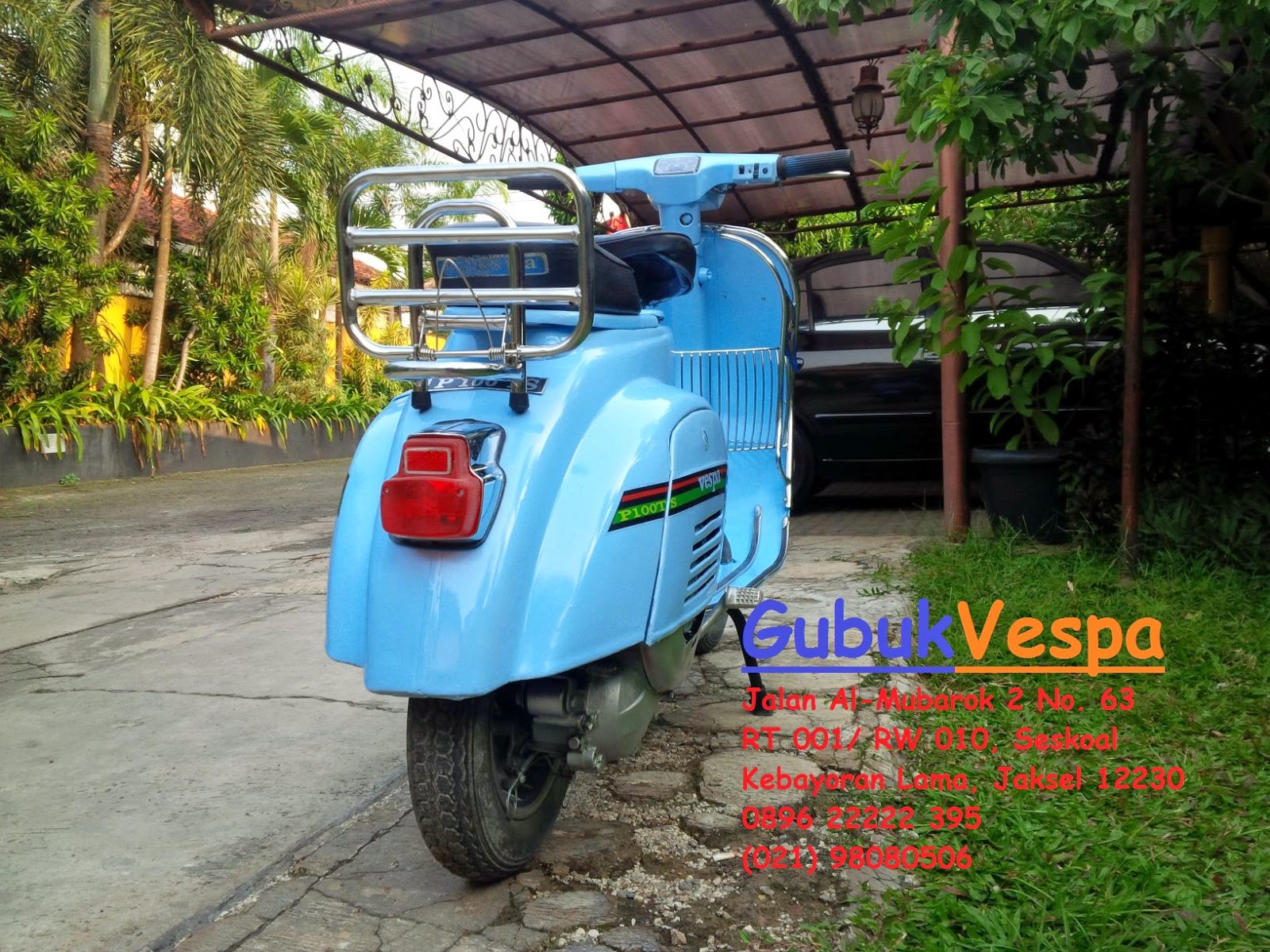 MOTOR ANTIK Vespa PTS 1983 JAKARTA LAPAK MOBIL DAN MOTOR BEKAS