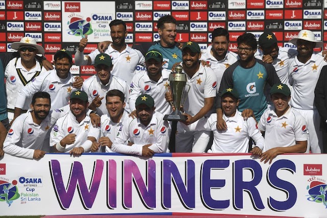 Pakistan Feat against Sri Lanka by an innings and 222 runs in 2nd test to whitewash the series 2-0.