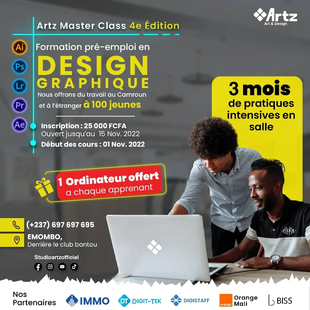 Formation Pré-emploi en Design Graphique