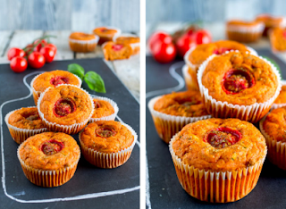 MUFFIN AL POMODORO SENZA BURRO