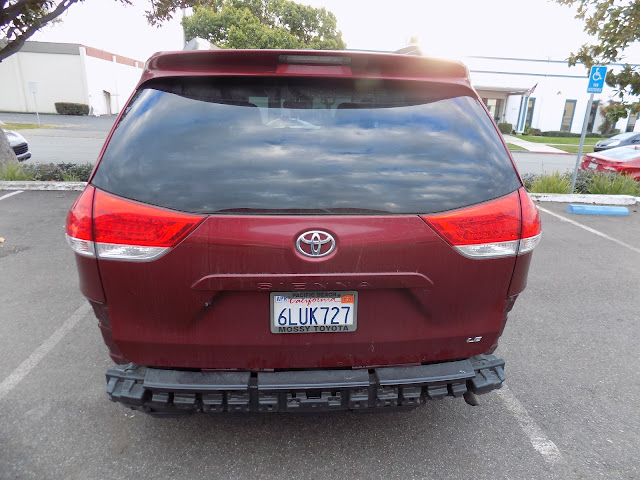 2011 Toyota Sienna-Before work was done at Almost Everything Autobody