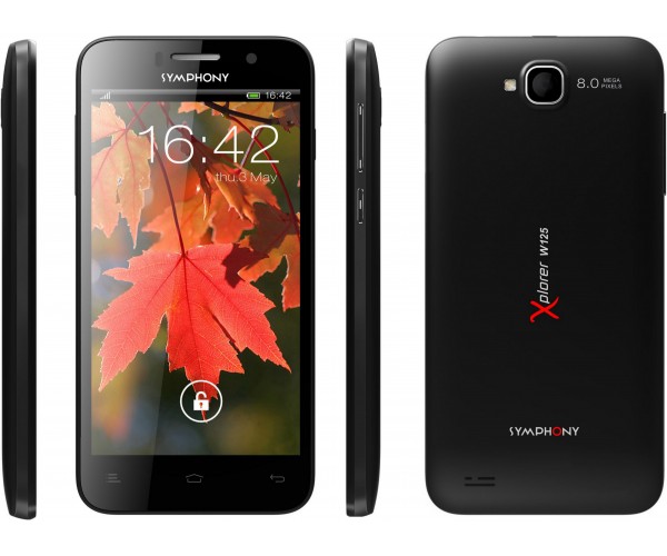 Symphony W125 full specifications
