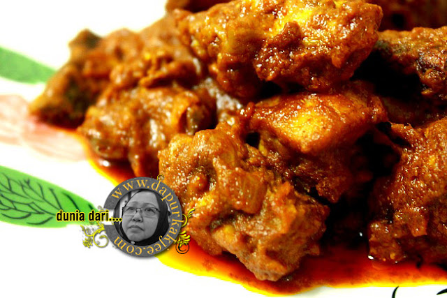 FauziahSamad.com: KARI AYAM KERING ALA RENDANG