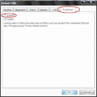 MEMPROTEKSI RUMUS DAN FORMAT SEL PADA MS.EXCEL 2007