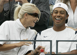 Tiger Woods Professional Golf Star And His Wife Both Together In These Images Gallery.