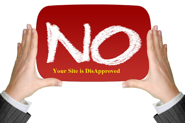 reasons for why your adsense application is rejected