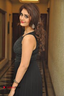 Actress Surabhi Stills in Black Long Dress at turodu Audio Launch  0060.JPG