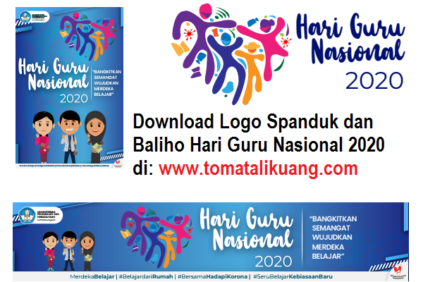 Link Download Logo Hari Guru Nasional 2020 Png Untuk Baliho Spanduk Dan Poster Portal Kudus