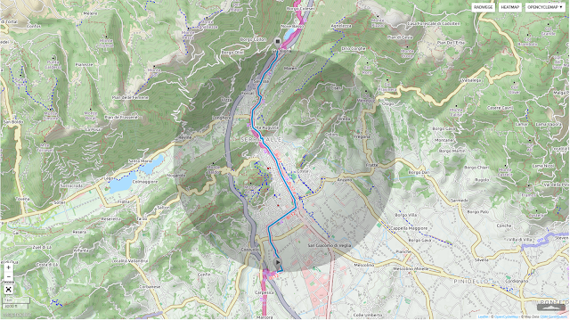 BikeMap / OpenCycleMap / Ciclovia Muenchen Venezia