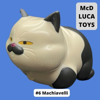 McDonalds Luca Toys 2021 Machiavelli Toy