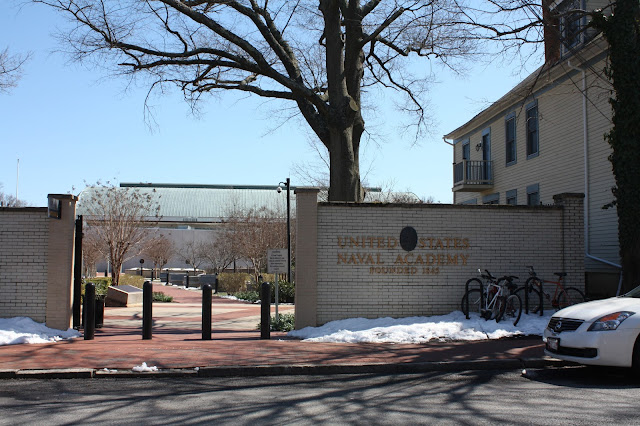 Entrance to the US Naval Academy