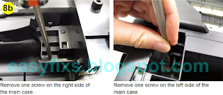 How to disassemble Canon MG5100, MG5120, MG5140, MG5150, MG5170, MG5180 for replacement or cleaning of ink absorber