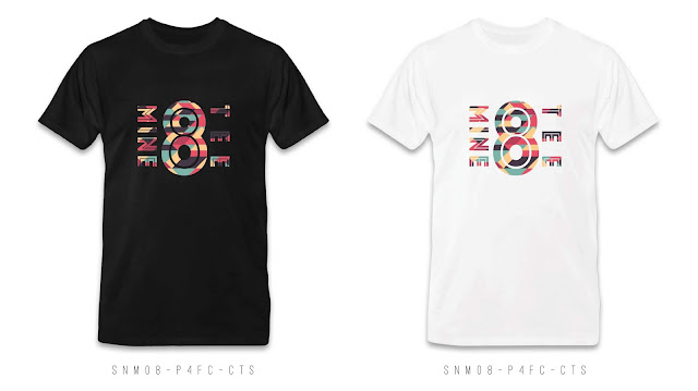 SNM08-P4FC-CTS Number & Name T Shirt Design, Custom T Shirt Printing