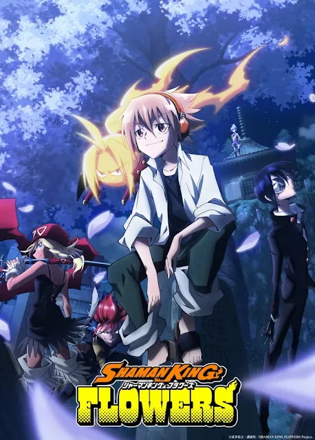 El teaser del anime Shaman King Flowers desvela el reparto, el equipo y su estreno en enero de 2024.