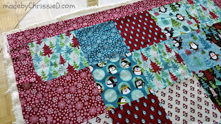 5 Step Guide To A Perfect Minky Quilt Back [Tutorial] by www.madebyChrissieD.com